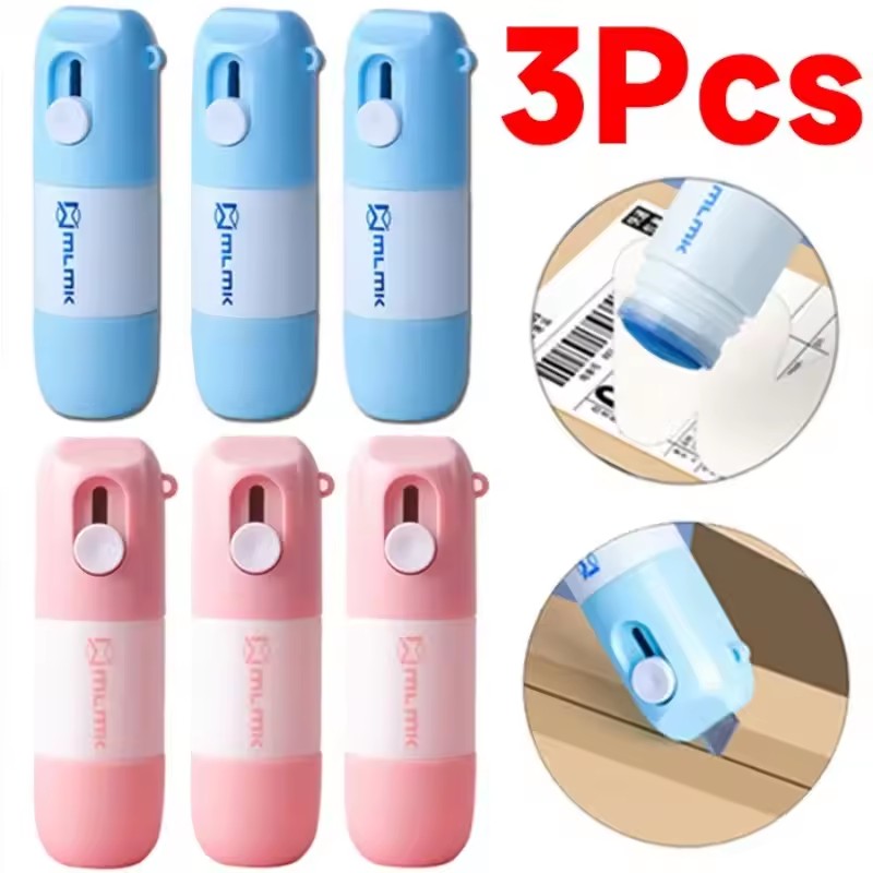 Home Improvement Supplies - 2-in-1 Express-Werkzeug: Thermopapier-Korrekturflüssigkeit und Auspackmesser für