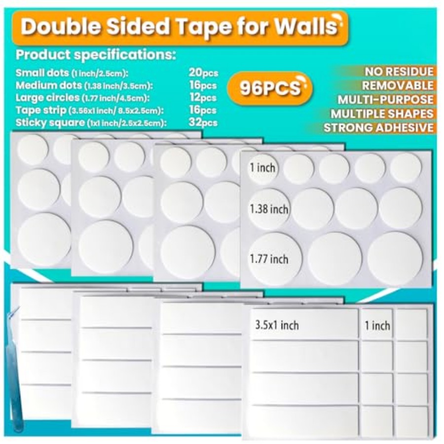 Doppelseitiges Klebeband für W – Picture Hanging Strip Bewertung und Preis