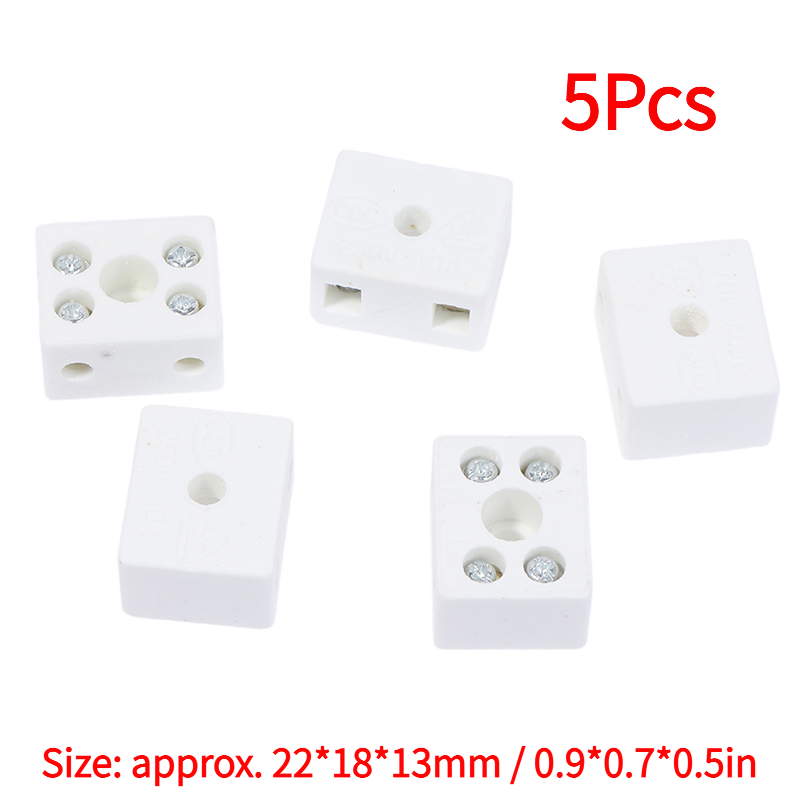5 Stück Keramik-Pfostenklemmen – Home Improvement And Supply Bewertung und Preis
