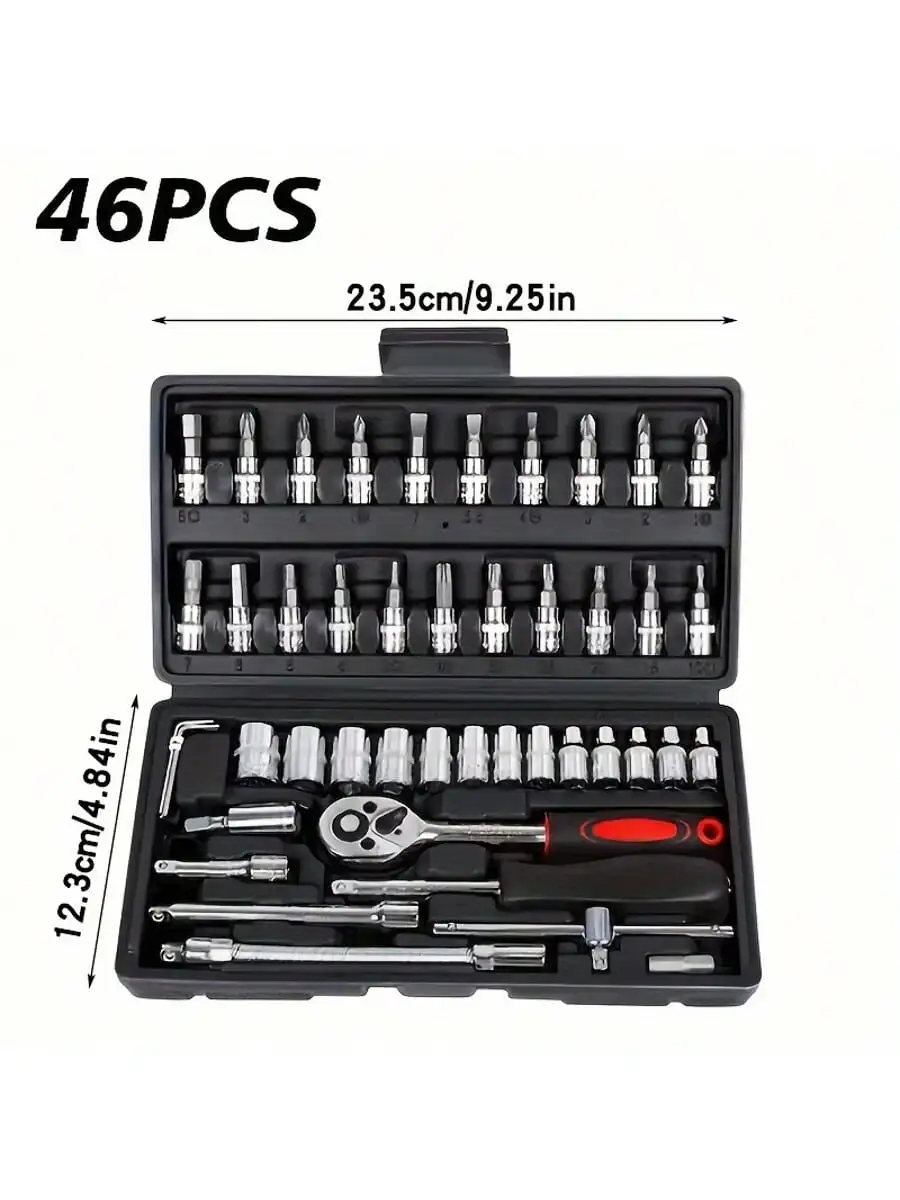 46-teiliger 1/4-Zoll-Steckschl – Home Improvement Tools Bewertung und Preis