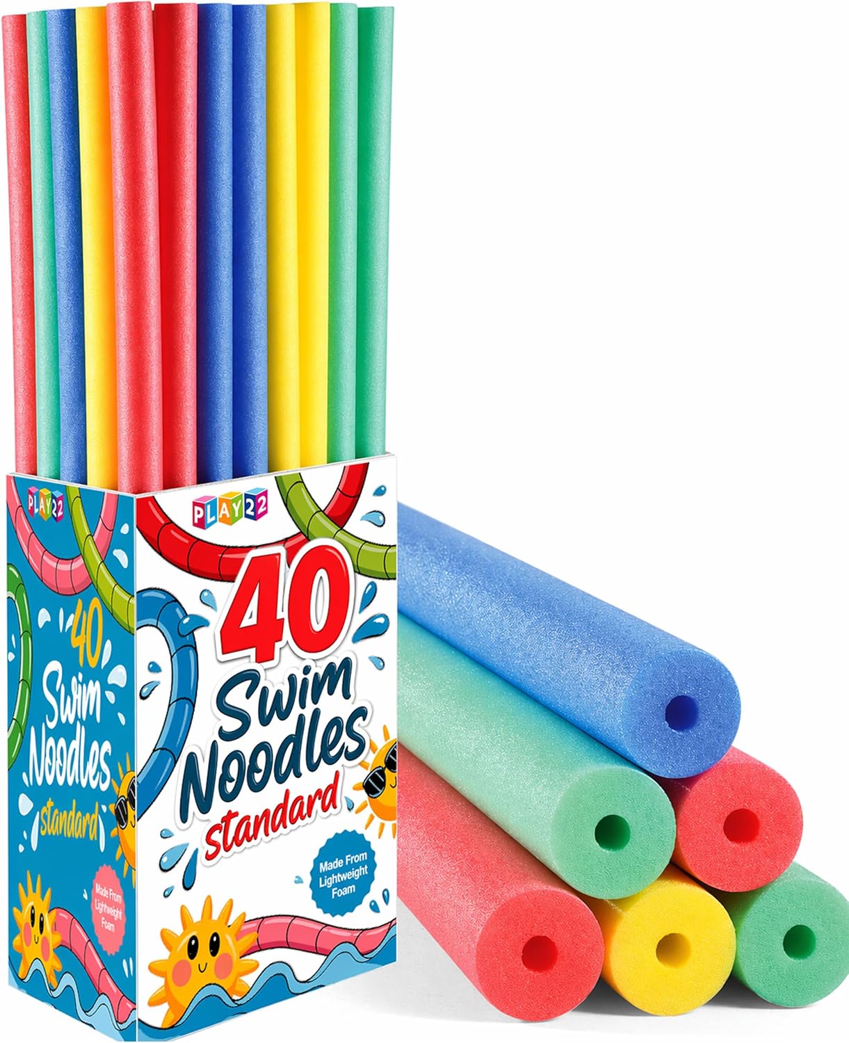 40er-Pack Schwimmnudeln aus Sc – Pipe Insulation Foam Bewertung und Preis