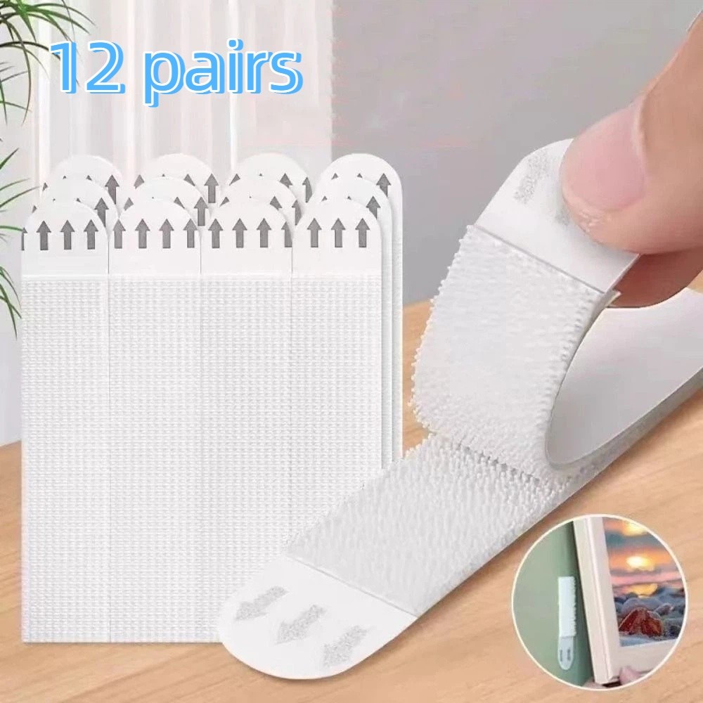 12 Paar Schwerlast-Bilderaufhä – Picture Hanging Strip Bewertung und Preis