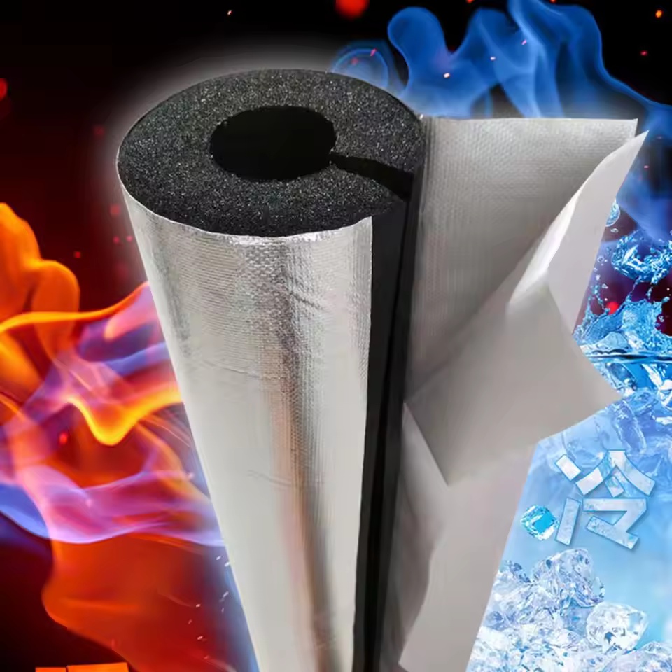 Selbstklebender Schwamm-Gummi- – Pipe Insulation Foam Bewertung und Preis